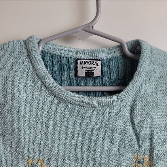 MAYORAL Knit Floral Vest  - Picture 4 of 7